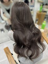 フィーリア 心斎橋堀江店(philia)&nbsp;ブリーチありで作る透明感グレージュカラー