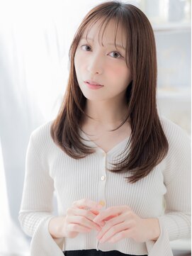 モッズヘア 越谷(mod's hair) うぶバング小顔ワンカールストレートレイヤーc6越谷20代30代40代