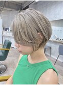 ハイトーン/ショート/くびれショート／ブリーチ
