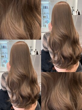 アルドーレフィエロ シンサイバシ(Ardore fiero shinsaibashi) ブリーチなしでできるヘーゼルベージュ♪10代20代30代