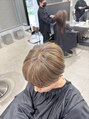 アース 溝の口店(HAIR&MAKE EARTH)&nbsp;白髪を生かした『白髪ぼかしハイライト』で艶のあるデザインを♪