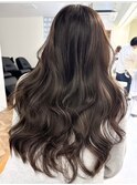 ハイライトバレイヤージュダブルカラーケアブリーチ20代30代