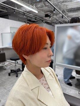 キートス(Kiitos) 《艶感UP》ナチュラルマッシュ×ビビッドオレンジ