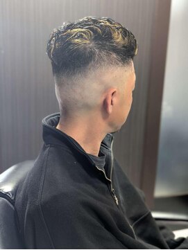 バーバーバー 都賀(BARBER-BAR) ニュアンスパーマ メッシュ