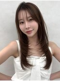 韓国レイヤー/レイヤーカット/ワンカール/小顔カット