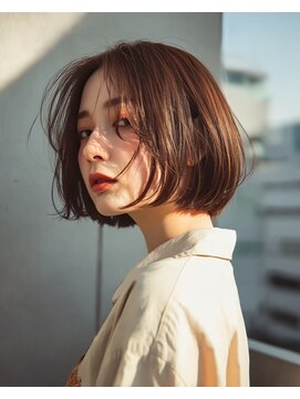 ホーム(HOME) ショートボブ/ストレートボブ/前下がりボブ髪質改善20代30代40代