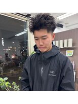 ノア(NOA by KENJE)&nbsp;スパイキーショート×ピンパーマ