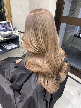 サニー 渋谷(SUNNY) バレイヤージュ、ハイライト、レイヤーロング、キッズカット