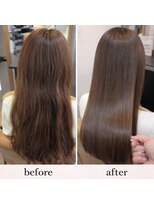 ソア 武蔵小杉(SOAR)&nbsp;前髪アンブレラカラーでピンクベージュにイメチェン