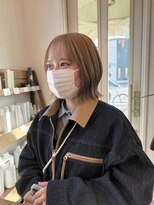 ヘアーチェリーコーク ランプ(HAIR CHERRY COKE Lamp)&nbsp;＊ミルクティーベージュ×ボブ