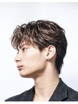 アストラ(ASTRA)&nbsp;MEN’S HAIR/サーフカール/刈り上げセンターパート
