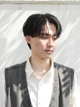 ログ 高松木太店(Log)&nbsp;高松　大人色気センターパート×ニュアンスパーマ