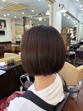 シャンプーボーイアネックス(SHAMPOO BOY Annex) 大人可愛いボブ20代30代40代セミロング◎長崎/佐世保