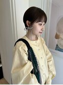 【表参道sheta小林】ショートボブ耳かけショート