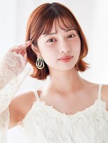 ラフィス ヘアー リノ 三宮店(La fith hair lino) 【La fith】キャラメルブラウン×外ハネボブ