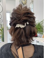 サロンドノア(Salon de NoA)&nbsp;ヘアセット×ハーフアップ