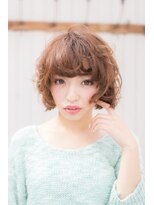 リノ ヘア 横浜西口店(RINO Hair) RINO　4000円　柔らかなくせ毛風カール マッシュボブ