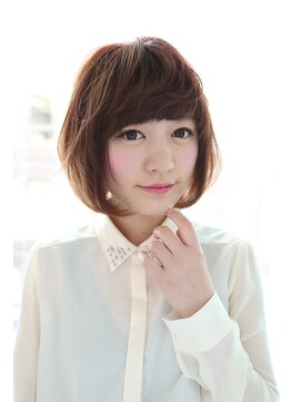 サロンドミルク 原宿(salon de MiLK) 【salon de MiLK原宿】大人かわいいゆるふわボブ