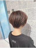 【津賀　涼】大人美人ショートイメチェンモードダークアッシュ