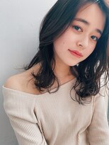 ガーデントウキョウ(GARDEN Tokyo) 【GARDEN 田中麻由】毛先パーマダークフォギーベージュ