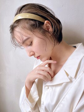 アイティー バイ アルバム 浦和店(IT by ALBUM) フレンチカジュアルオリーブベージュグレージュカラー_ba320981