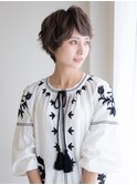 ゆる巻き大人ショート