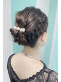 【およばれヘアセット】
