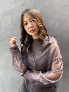 ロンド ストラーダ 心斎橋(Lond strada) シルキーベージュ×グレージュカラー【髪質改善/縮毛矯正】