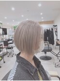 ホワイトブロンド×BOB