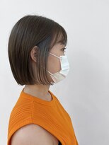 アネックスジャパン ゆめタウン高松店(ANNEX JAPAN)&nbsp;切りっぱなしボブ×透明感インナーグレー