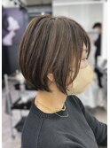 まとまるショートボブ♪