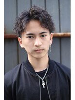 フリーク バーバーショップ 都島店(FREAK BARBER SHOP)&nbsp;ワイルドアップバングソフトツイストスパイラル