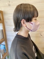 ニコットヘア(nicotto hair) パツっと、ウルフショート