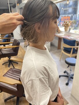 ラノ(LANO) くびレイヤーエモージュインナーグレージュ