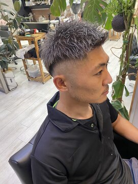 ヘアー ラボ エムツー(hair lab m2) wカラー×フェード