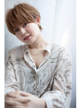 アッシュ 清瀬店(Ash) 20代30代40代『大人可愛い丸みマッシュショート』Ash清瀬店