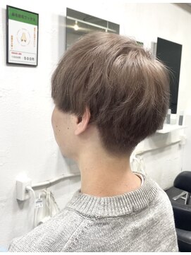 ジュネスゼロニ(JUNES 02) ミルクティカラー韓国マッシュコンマヘア