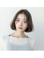 オースティン 調布アミックス(AUSTIN)&nbsp;大人かわいい前髪セシルカットココアブラウンフリンジウェーブ