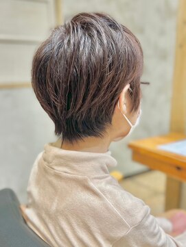 ポルム パプリカ(polum paprika) 大人可愛いショートボブミセスナチュラルまるみシルエット