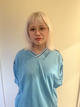 カンナ オーガニック ヘアデザイン(CANNA ORGANIC & HAIR DESIGN) ミルキーホワイトブロンド