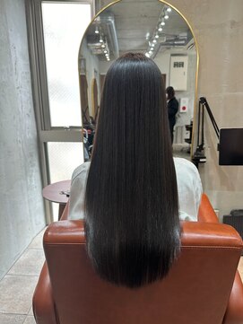 シアー(SHEER.) 髪質改善カラー×クリアブラック【表参道,青山,外苑前美容室】