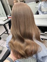 ペレ 栄店(PELE)&nbsp;前髪/アンブレラカラー/こなれミディ/イメチェン/ウェーブパーマ