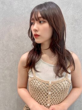 アッシュ 中野店(Ash) イメチェン/似合わせカット/フルバング/レッドブラウン/中野