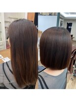 アメリ(Ameri)&nbsp;-Ameri-藤川☆ボブ×美髪矯正【浜町/ショート/ボブ/髪質改善】