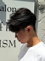 キングオブヘア バイ ノイズ 梅田茶屋町店(KING of hair by NOISM)&nbsp;*NOISMツイストスパイラルツーブロックマッシュビジネススタイル
