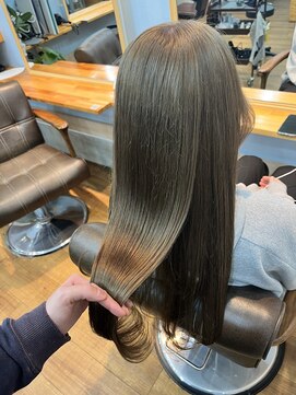 アン ブリーチ(UN BLEACH) 【ダブルカラー】オリーブグレージュ