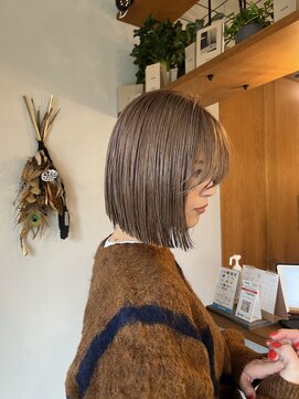 パルムヘアー(Palm hair) 透明感ボブ