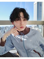 グラフ 立川(Graph.)&nbsp;無造作ニュアンスメンズパーマ  Graph.img styling