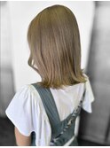 伸ばしかけボブスタイル