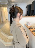 お団子ヘア